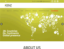 Tablet Screenshot of kenzmena.com